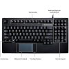Adesso Touchpad Keyboard with Rackmount - Image 4