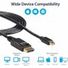 StarTech.com 6 ft Mini DisplayPort to DisplayPort 1.2 Adapter Cable M/M - DisplayPort 4k - Image 5