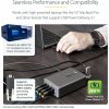 StarTech.com 4-Port Multi-Device USB-C Charger, 240W Total, Single Port 140W EPR, Screw Locking Ports, Ideal for Boardrooms - Image 3