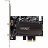 StarTech.com Wi-Fi 6E PCIe Network Card, Bluetooth 5.3, Magnetic Antenna Base, Tri-Band 802.11ax, AX5400 WiFi NIC, Windows/Linux - Image 2