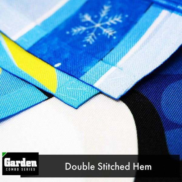 G128 Combo Pack: Garden Flag Stand Black 36x16 Inch & Garden Flag Welcome Three Penguins 12x18 Inch - Image 7