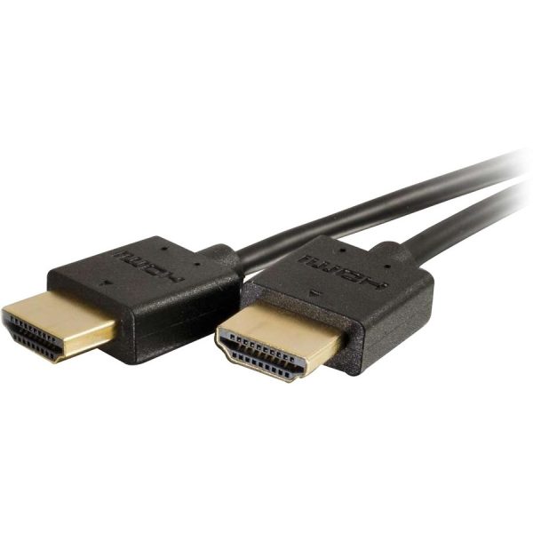 C2G 6ft Ultra Flex High Speed HDMI Cable w/ Low Profile Connectors - 2-Pack - Image 5