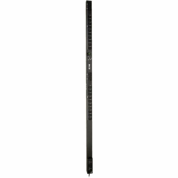 Eaton 5.5kW Single-Phase Switched PDU - LX Interface, 208/230V Outlets (20 C13 & 4 C19), L6-30P, 0U, TAA - Image 2