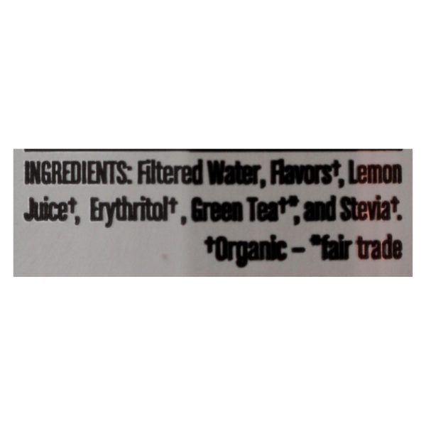 Steaz Zero Calorie Green Tea - Raspberry - Case of 12 - 16 Fl oz. - Image 3