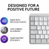 Logitech MX Mechanical Mini for Mac Wireless Illuminated Keyboard, Low-Profile Switches, Tactile Quiet Keys, Pale Gray - Image 5