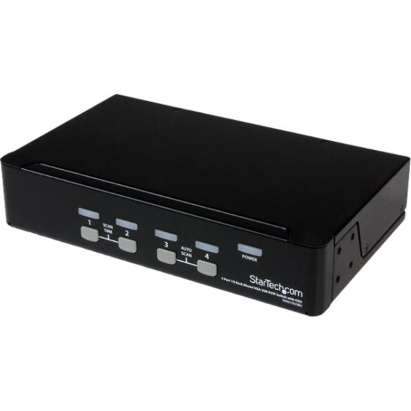 StarTech.com 4 Port 1U Rackmount USB KVM Switch with OSD - Image 4
