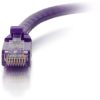 C2G-8ft Cat6 Snagless Unshielded (UTP) Network Patch Cable - Purple - Image 3