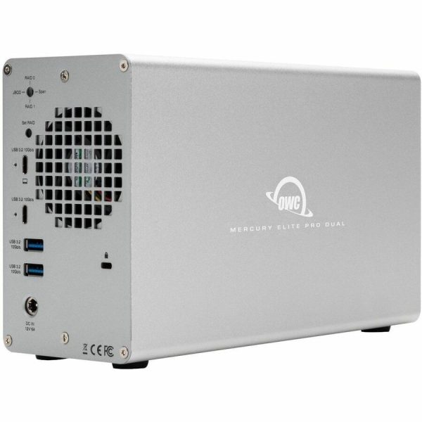 OWC Mercury Elite Pro Dual with 3-Port Hub External Storage Solution - Image 2