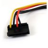 StarTech.com 6in 4 Pin LP4 to Right Angle SATA Power Cable Adapter - Image 3