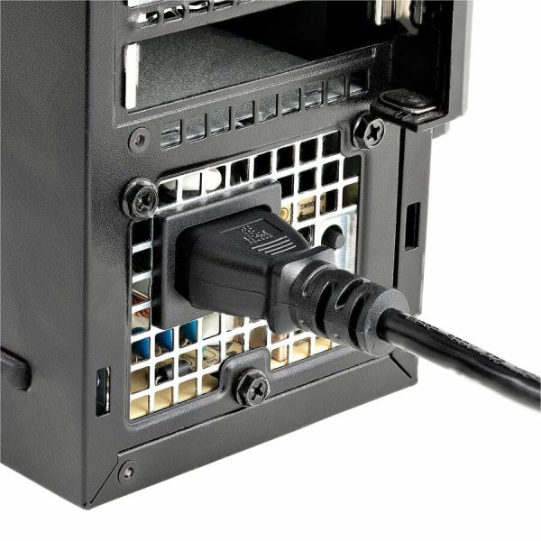 StarTech.com 6ft 1(1.8m) Computer Power Cord, NEMA 5-15P to C13, 10A 125V, 18AWG, Black Replacement AC PC Power Cord, TV/Monitor Power Cable - Image 5
