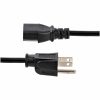 StarTech.com 6ft 1(1.8m) Computer Power Cord, NEMA 5-15P to C13, 10A 125V, 18AWG, Black Replacement AC PC Power Cord, TV/Monitor Power Cable - Image 7