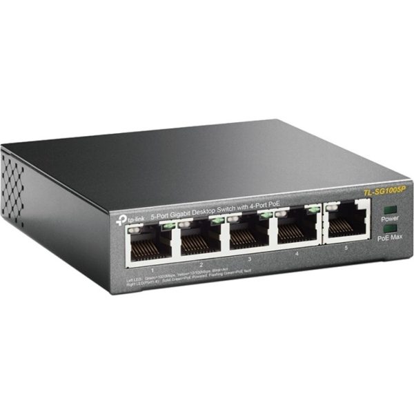 TP-Link TL-SG1005P - 5-Port Gigabit PoE Switch - Image 2