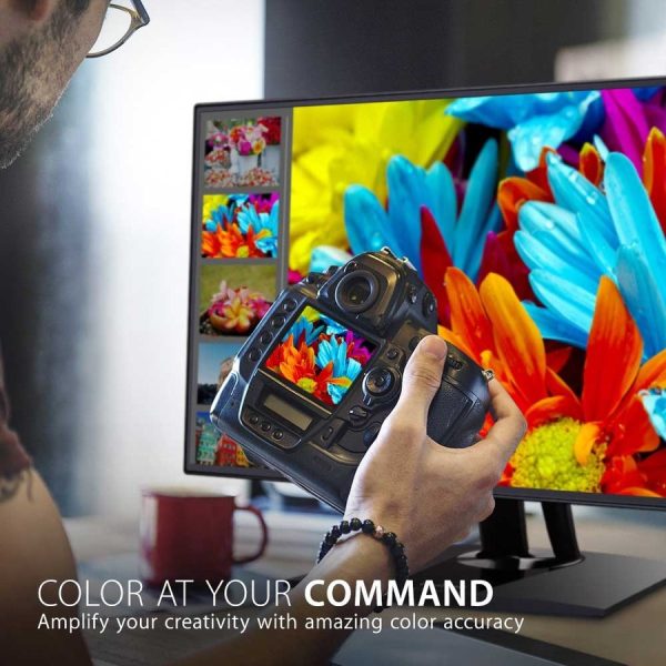 ViewSonic VP2468a 24-Inch IPS 1080p Monitor with Advanced Ergonomics, 100% sRGB Rec 709, 14-bit 3D LUT, Eye Care, 65W USB C, RJ45, HDMI, DP Daisy Chain for Home and Office - Image 2