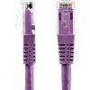 StarTech.com 25ft CAT6 Ethernet Cable - Purple Molded Gigabit - 100W PoE UTP 650MHz - Category 6 Patch Cord UL Certified Wiring/TIA - Image 3