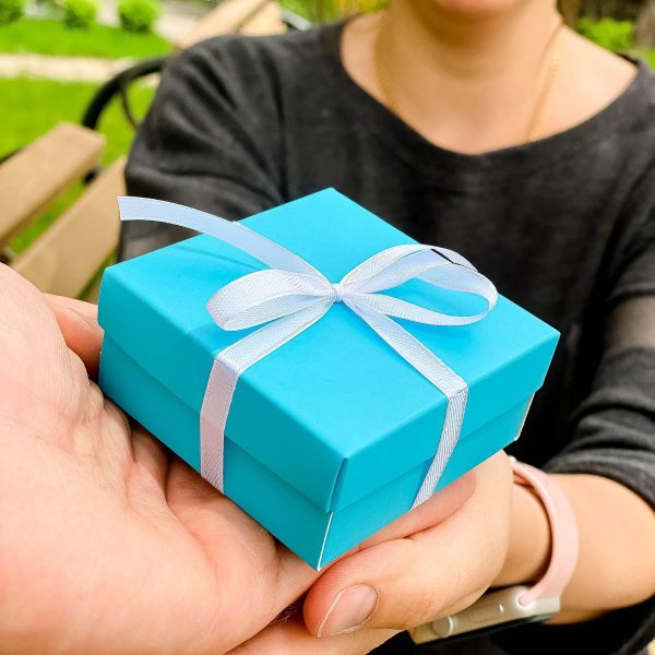 Mensaje romántico en una botella para regalar a tu novio o novia   Tarro de los deseos con una tarjeta para tu esposo o esposa (bottle in teal blue box Tu tienes la llave de mi corazón) - Image 2