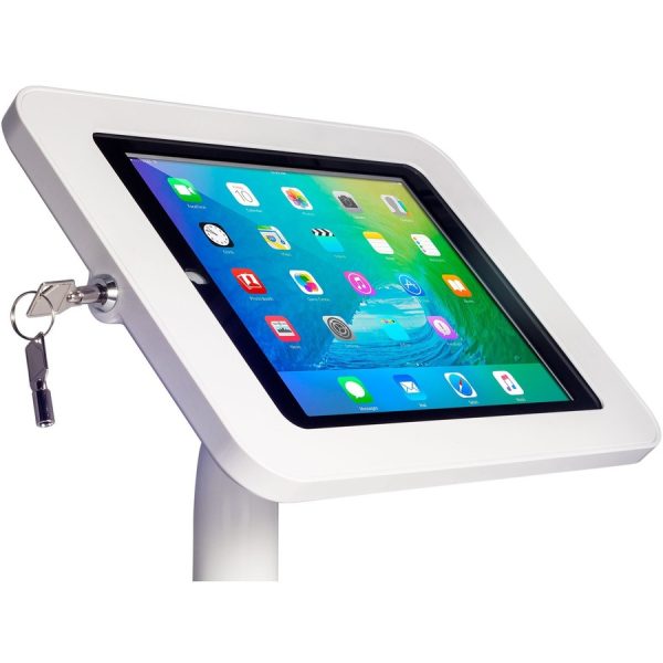The Joy Factory Elevate II Floor Stand Kiosk for iPad 10.2" 7th Gen (White) - Image 2