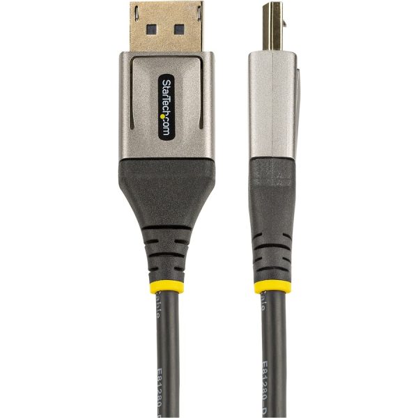 StarTech.com 3ft (1m) VESA Certified DisplayPort 1.4 Cable, 8K 60Hz HDR10, UHD 4K 120Hz Video, DP to DP Monitor Cord, DP 1.4 Cable, M/M - Image 2