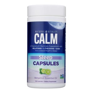 Natural Vitality - Calm Sleep Capsules - 1 Each-120 CT
