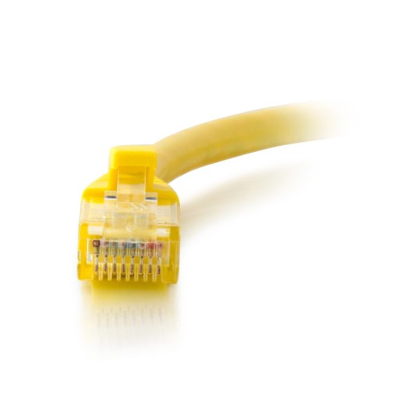 C2G 15ft Cat6a Snagless Unshielded UTP Network Patch Ethernet Cable-Yellow - Image 3