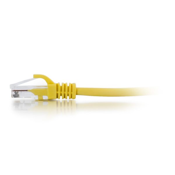 C2G 15ft Cat6a Snagless Unshielded UTP Network Patch Ethernet Cable-Yellow - Image 4