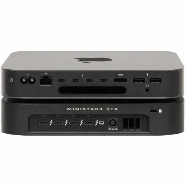 OWC miniStack STX Drive Enclosure Serial ATA, M.2, PCI Express NVMe - Thunderbolt 4 Host Interface - Matte Black - Image 6