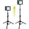 StarTech.com Adjustable Tablet Tripod Stand - For 6.5" to 7.8" Wide Tablets - Height adjustable from 29.3" to 62" (74.5 cm to 157 cm) - Rotate the tablet 360 degrees - Tilt the screen to your preferred viewing angle - Present content with a steady screen - TAA compliant - Detachable Holder - Image 3