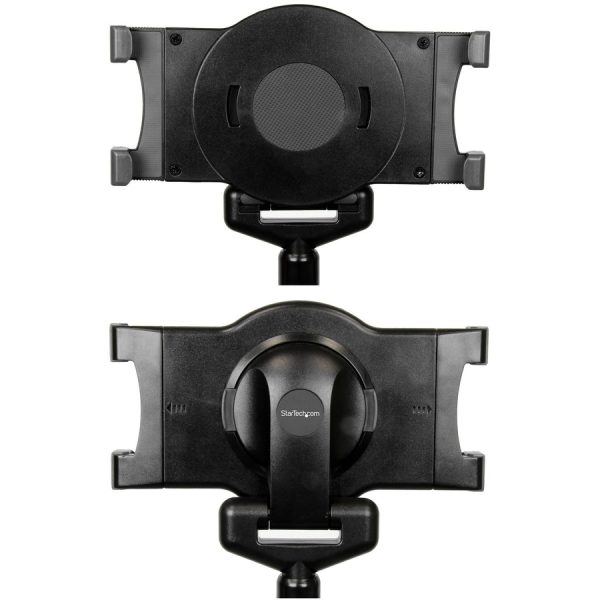 StarTech.com Adjustable Tablet Tripod Stand - For 6.5" to 7.8" Wide Tablets - Height adjustable from 29.3" to 62" (74.5 cm to 157 cm) - Rotate the tablet 360 degrees - Tilt the screen to your preferred viewing angle - Present content with a steady screen - TAA compliant - Detachable Holder - Image 7