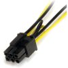 StarTech.com 6in SATA Power to 6 Pin PCI Express Video Card Power Cable Adapter - Image 3