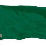 G128 Solid Dark Green Color Flag | 2.5x4 Ft | LiteWeave Pro Series Printed 150D Polyester | Indoor/Outdoor, Vibrant Colors, Brass Grommets, Thicker and More Durable Than 100D 75D Polyester