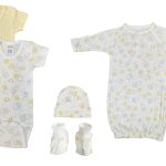 Unisex Newborn Baby 5 Pc  Sets Nc_0645
