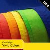 Solid Yellow Color Flag 3x5 Ft 5-Pack Printed 150D Polyester By G128 - Image 3