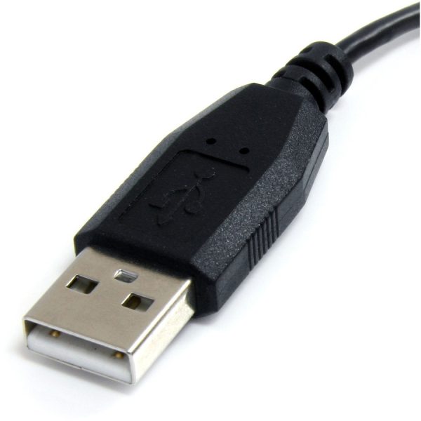 StarTech.com 3 ft Micro USB Cable - A to Left Angle Micro B - Image 3