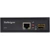 StarTech.com Industrial Fiber to Ethernet Media Converter - 1Gbps SFP to RJ45/CAT6 - SM/MM Fiber to Copper Gigabit Network IP-30 12V Input - Image 3
