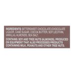 Endangered Species Natural Chocolate Bar - Dark Chocolate - 72 Percent Cocoa - Sea Salt and Almonds - 3 oz Bars - Case of 12