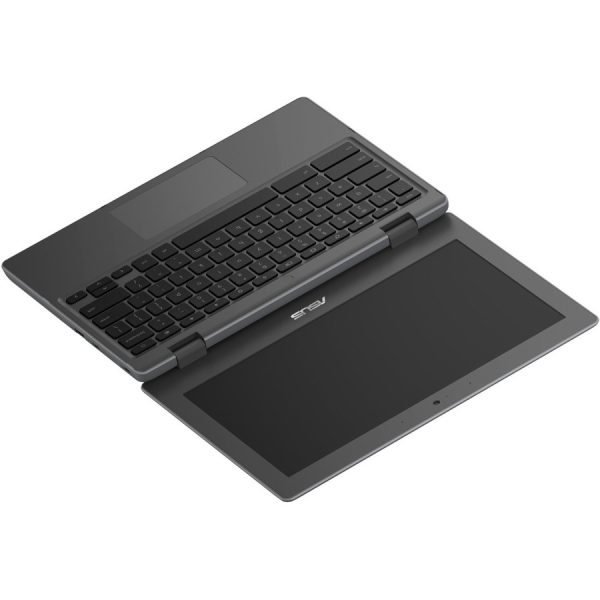 Asus Chromebook Flip CR1 CR1100FKA-YZ182T 11.6" Touchscreen Rugged Convertible 2 in 1 Chromebook - HD - Intel Celeron N5100 - 8 GB - 32 GB Flash Memory - Dark Gray - Image 8