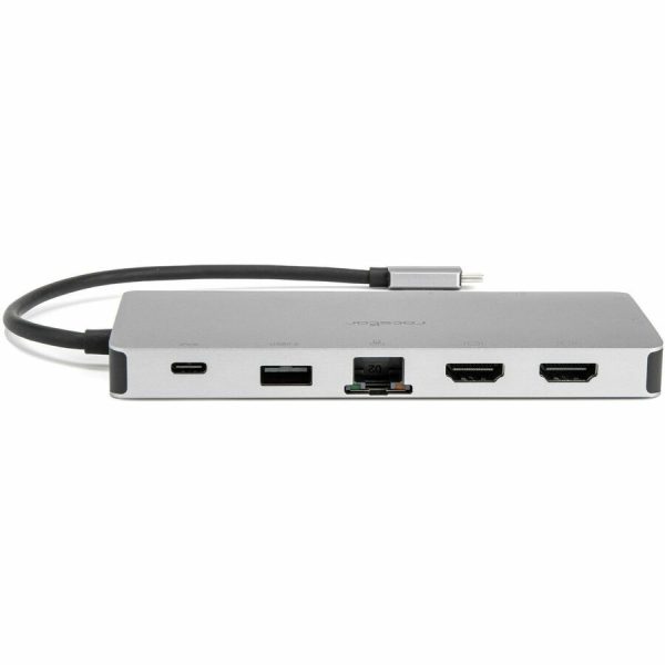 USB-C Portable Dock Multiport Adapter 100W PD 2x HDMI 1x VGA 4x USB-A SD/TF Gigabit RJ45 3.5mm Audio Port - Image 5