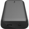 Belkin 30W USB-C 2-Port Power Bank - 20k mAh - 1xUSB-C (30W), 1xUSB-A (12W) - Portable Charger - Black - Image 2