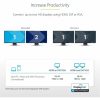 StarTech.com USB 3.0 Docking Station - Compatible with Windows / macOS - Supports Dual Displays - HDMI and DVI - DVI to VGA Adapter Included - USB3SDOCKHD - Image 5