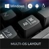 Adesso Multi-OS Mechanical Keyboard With CoPilot AI Hotkey - Image 4