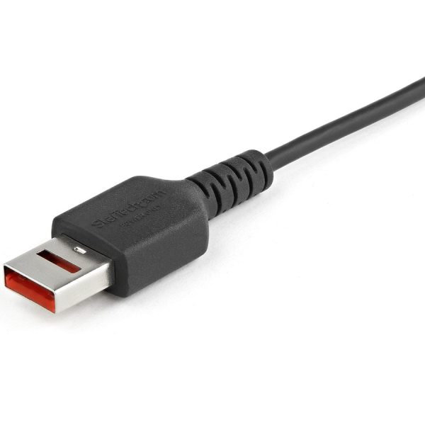 StarTech.com 3ft (1m) Secure Charging Cable, USB-A to Micro USB Data Blocker Charge-Only Cable, Charger Adapter Cable for Phone/Tablet - Image 2