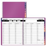 2025 Appointment Book & Planner   6.5 x 8.5 inches Large Tabbed Daily Hourly Weekly Planner Calendar & Schedule Book 30 Minute time Slots Business & Personal Planner Jan 2025  Dec 2025  Magenta