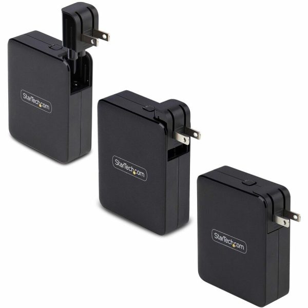 StarTech.com 140W USB-C Wall Charger, 3x USB-C/1x USB-A, PD 3.1 Portable GaN Power Adapter for MacBook Pro/Max/Dell XPS/Inspiron/Precision - Image 6