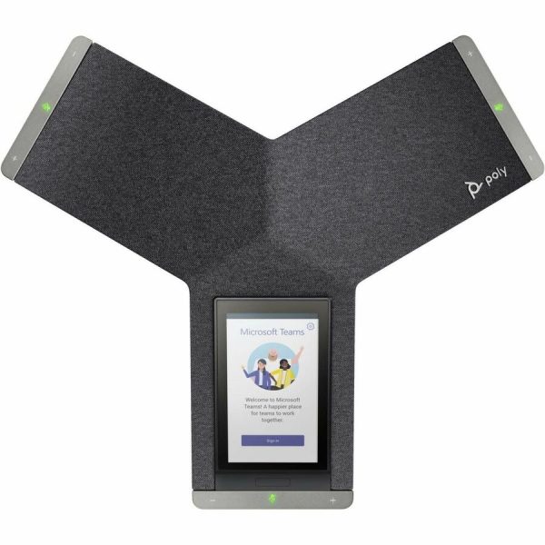 Poly Trio C60 IP Conference Phone for Microsoft Teams and PoE-enabled No Radio GSA/TAA - Image 2