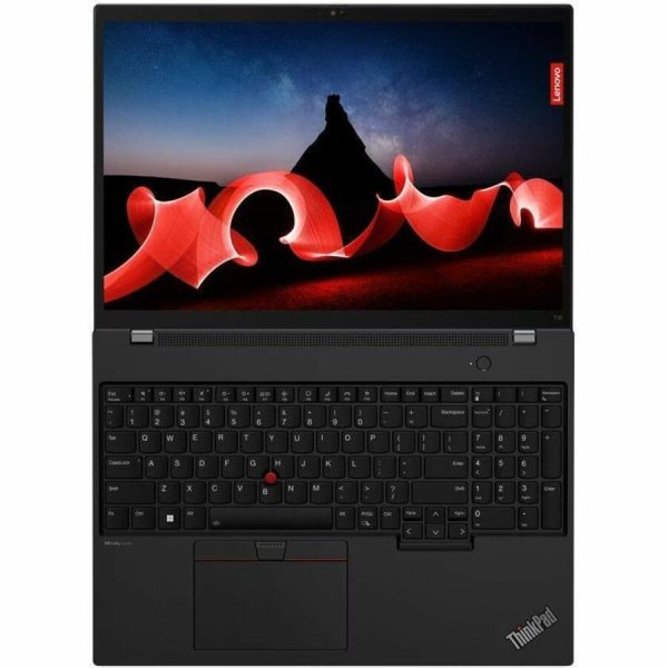 Lenovo ThinkPad T16 Gen 2 21K70008US 16" Touchscreen Notebook - WUXGA - AMD Ryzen 7 PRO 7840U - 16 GB - 512 GB SSD - English Keyboard - Thunder Black - Image 6