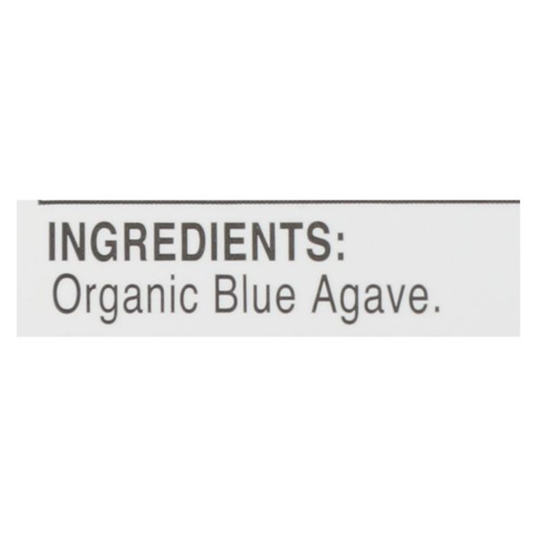 Madhava Honey Organic Agave Nectar - Amber - Case of 6 - 23.5 oz. - Image 2
