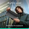 Logitech Keys-To-Go 2 Portable Bluetooth Keyboard for Tablet With Built-in Cover, Slim and Compact Wireless Keyboard for Windows, Android, Linux, iPad, iPhone, Mac, Apple TV (Graphite) - Image 3