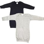 Unisex Newborn Baby 2 Piece Gown Set Nc_0858