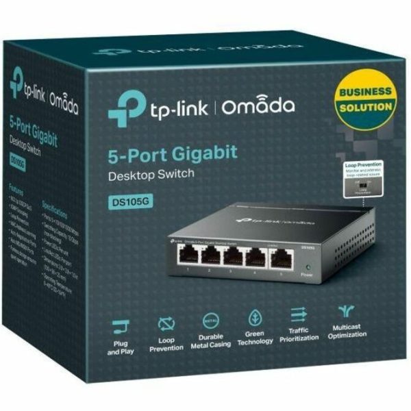 TP-Link Omada 5-Port Gigabit Desktop Switch - Image 2