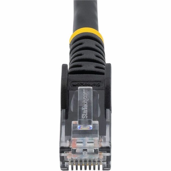 StarTech.com 15 ft. CAT6 Ethernet Cable - 10 Pack - ETL Verified - Black CAT6 Patch Cord - Snagless RJ45 Connectors - 24 AWG - UTP - Image 5