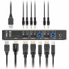 Rocstor Solid KVM SK05 DisplayPort 1.4 and USB 3.0 2�1 KVM Switch - Image 2